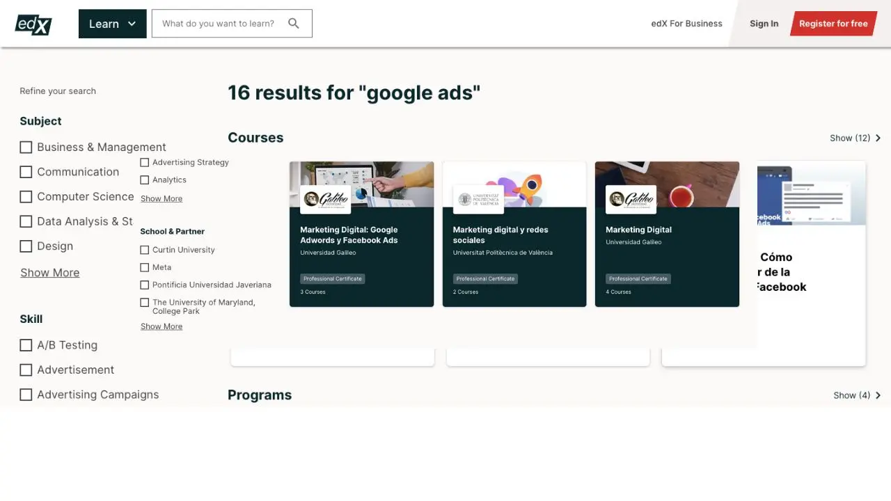 khóa học google ads