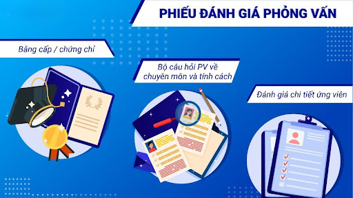 Top 10 phiếu đánh giá phỏng vấn chi tiết cho từng phòng ban