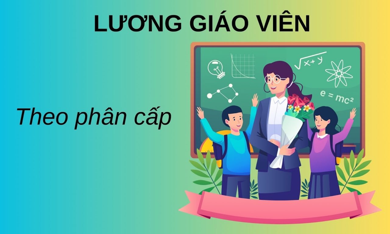 Lương Giáo viên khác nhau theo từng cấp bậc.