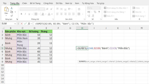 Hàm SUMIFS Excel - Cách làm đúng, ví dụ hay và mẹo giúp tối ưu công việc